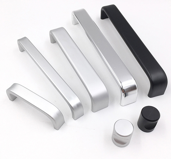 Classical Aluminum handle for Hardware Furniture Kitchen Door Pull Handle hot selling product aluminum handle for low price