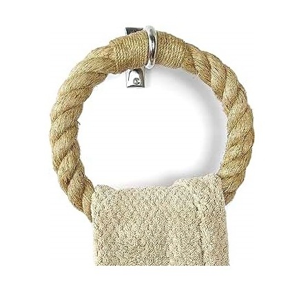 Rope toilet paper holder Home Stylish decorative item newest Handmade solid rope Tissue roll holder at affordable price