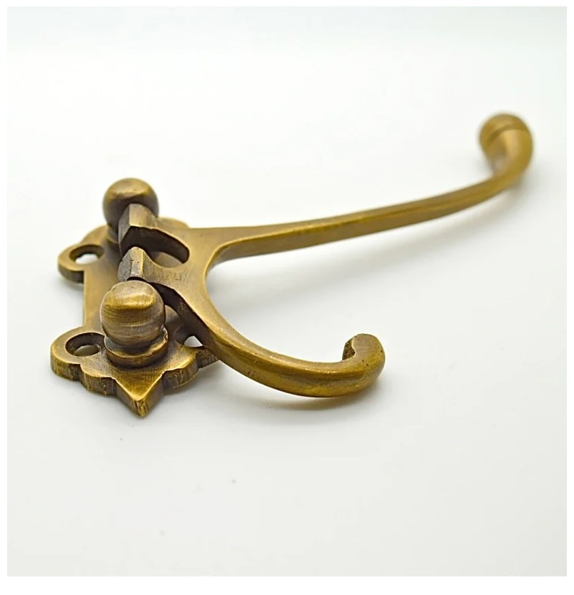 Modern design brass hook key hanger bag holder wall mounted handicraft brass Mounted Clothes Coat Hooks Hanger Holder Rack