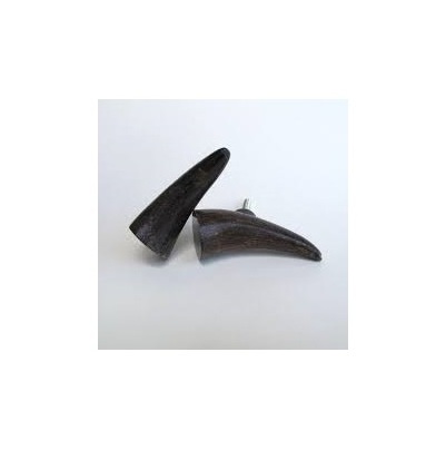 Horn Knobs for Drawer Door Cabinet Knobs round shape handicraft piece top selling products natural black horn knobs