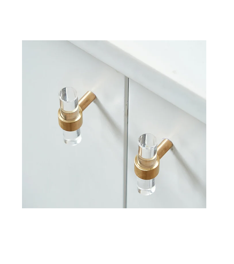 mordent look acrilyc door handle Hardware Kitchen Cabinet Long Pull Handle furniture clear acrylic door handle designers look