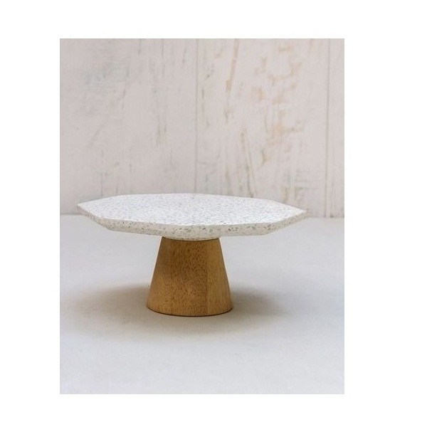 Top quality bone inlay cake stand Pastry Serving Stand Bone inlay Birthday Cake Server Stand wholesale supplier