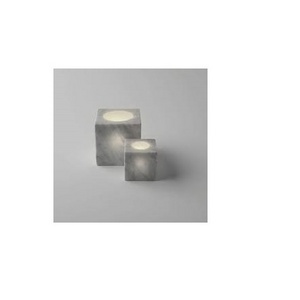 Modern marble candle tealight stand square shape gray marble color candle tealight stand set at cheap price