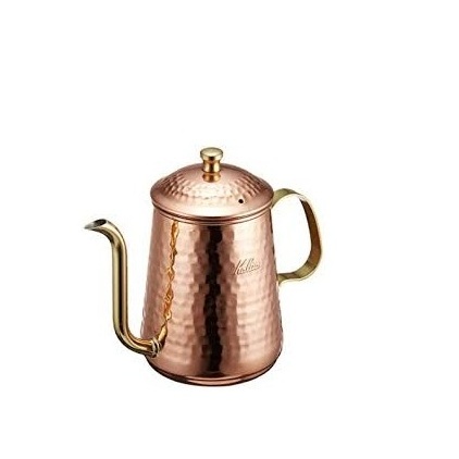 Latest design copper kettle for office and tableware copper tea serving kettle for customized size and sale