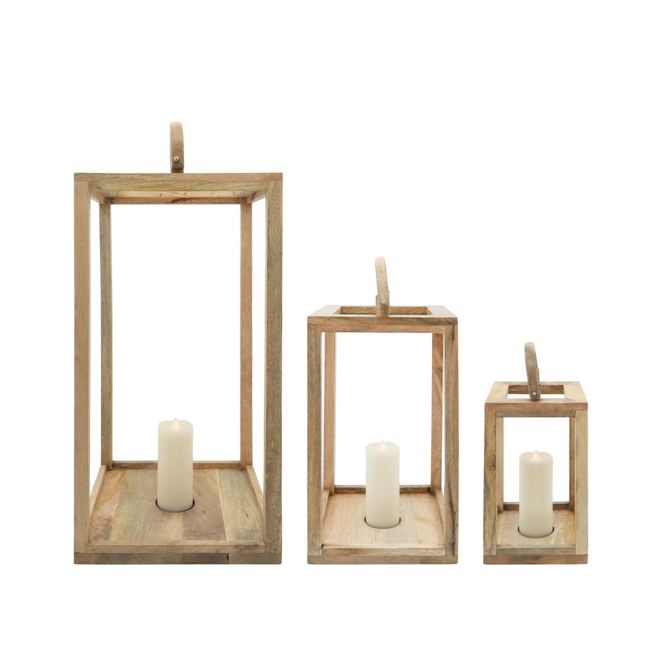 Popular Wooden Craft lantern candle holder latest design camping and lobby decorate item wood lantern candle holder