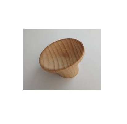 Latest piece wooden knobs egg shape drawer and mini size best quality acacia wooden knobs wholesale price