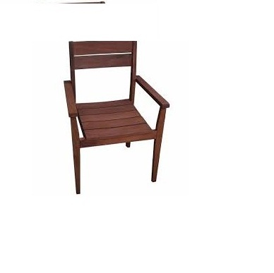 High quality wooden chair hand made shiny polished wooden Short height home decor wood chair for low price