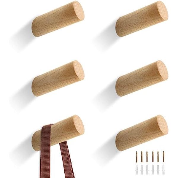 New design wooden hook hanger home outdoor hanger umbrella and handbag hanger wood hook at cheap price