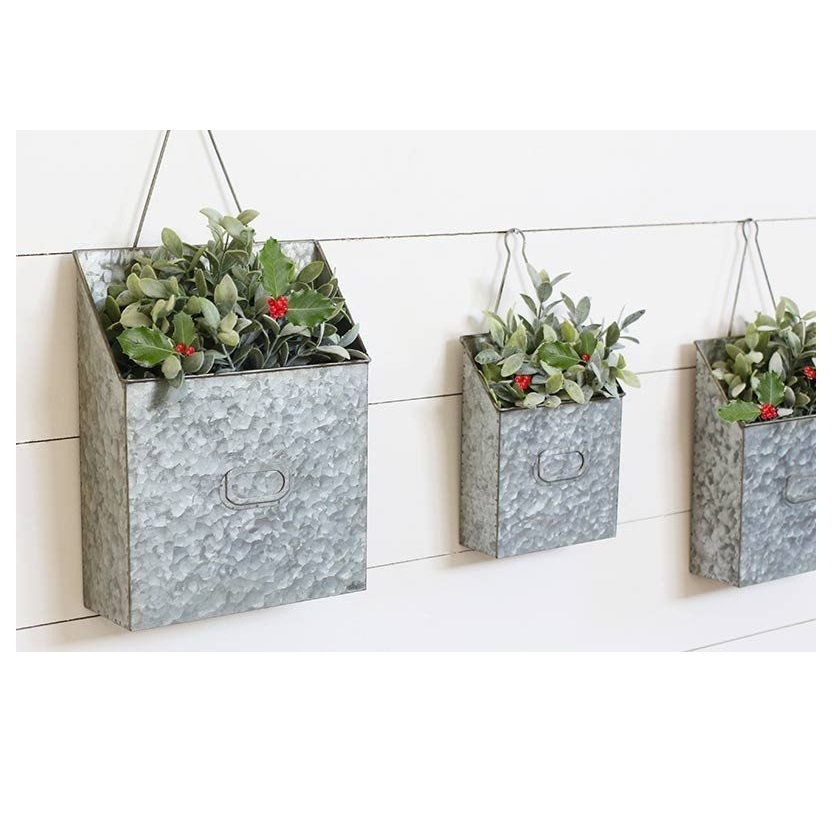 Top selling metal planter hanger pot Garden Flower Pot Holder Potted Stand Mounted Balcony at cheap price