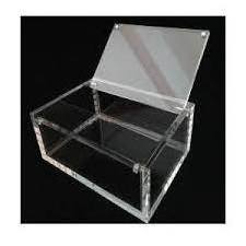 Acrylic box clear best selling acrylic display box with lid Poking mon Card Booster display box case for Sale