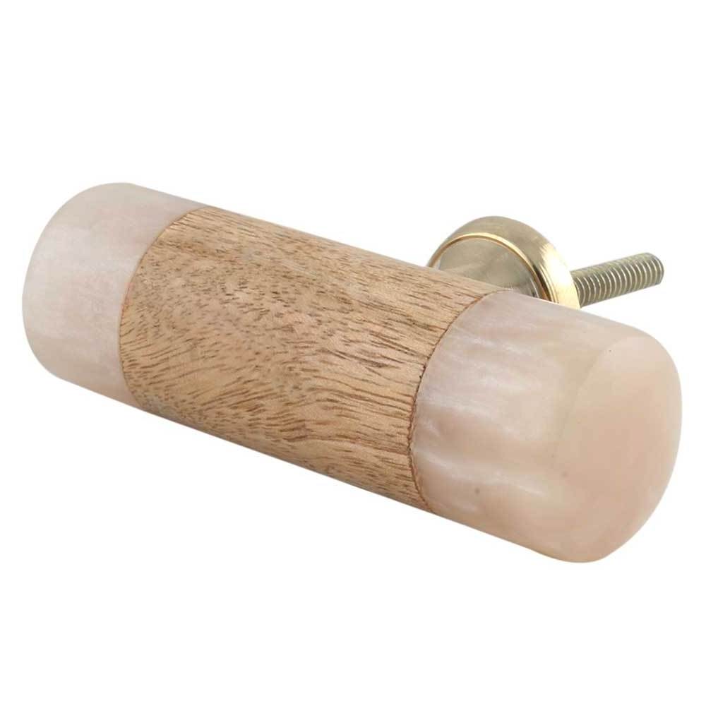 New Stylish Wood and Resin Knob for Cabinet Pulls Handles Hardware for Drawer Wardrobe Dresser for Hot Selling