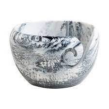 Unique Marble yarn Bowls For Knitting With Lid Holder Crochet Fiber Sewing Storage Yarn Balls for best selling product