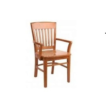 High quality wooden chair hand made shiny polished wooden Short height home decor wood chair for low price