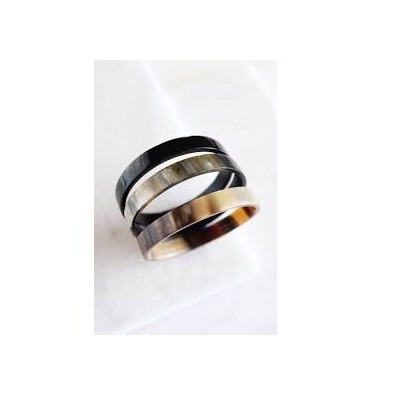 Modern design Buffalo horn cuff bangle bracelet handmade shiny polished for women and men gifts use