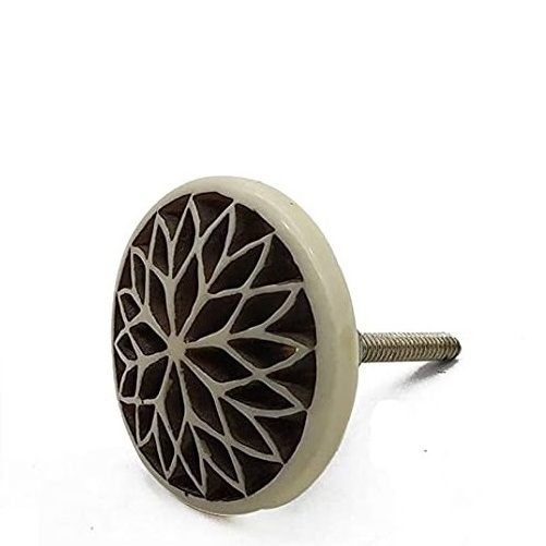 Unique Brass wood resin cabinet knobs door knob cabinet knobs best quality polished for handmade hot sale product