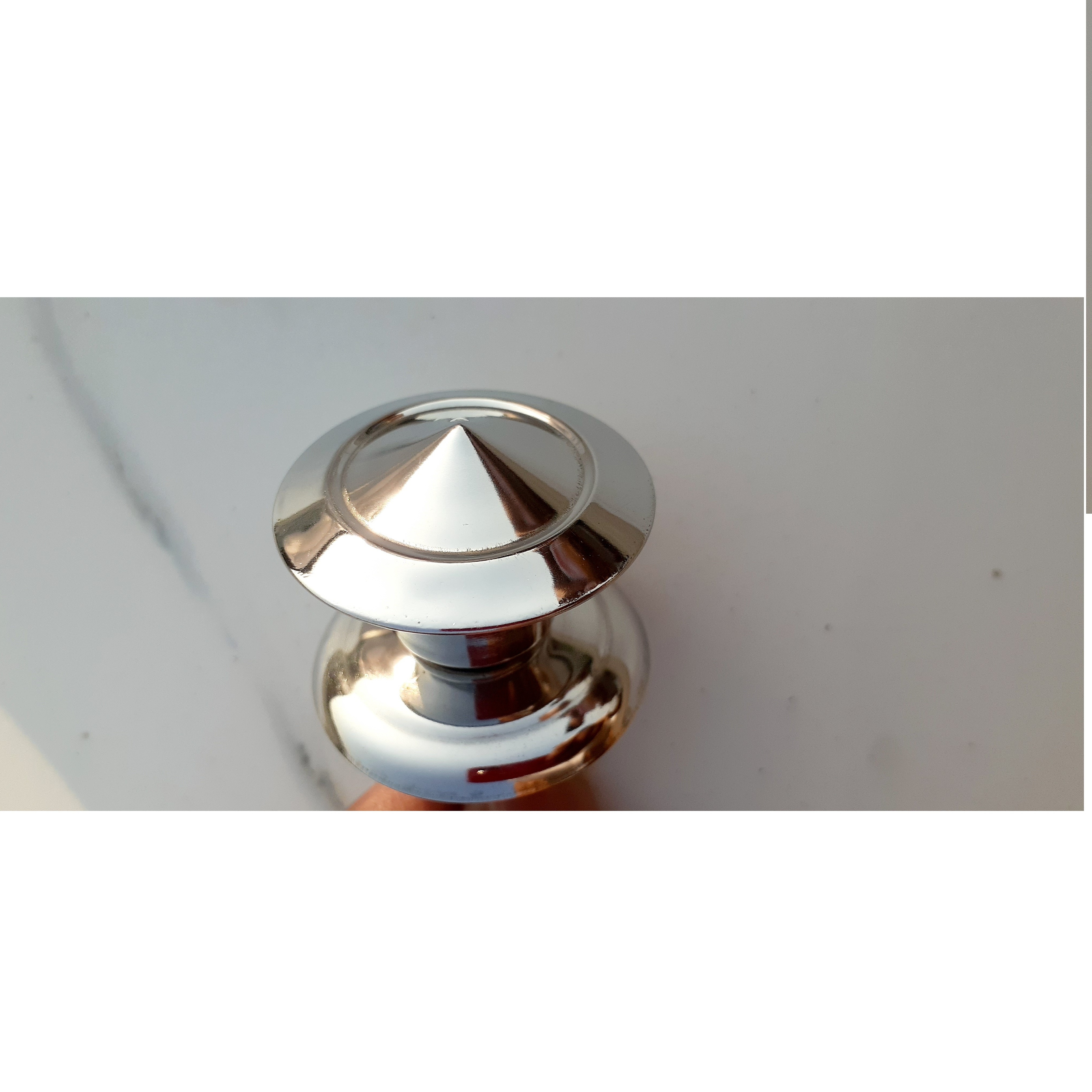 Best quality steel knob for door and drawer round shape steel knob and kitchen cabinet knob and customized sale