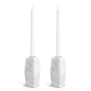 White marble candle holder stand best quality set and new look marble candle holder stand for wholesale price