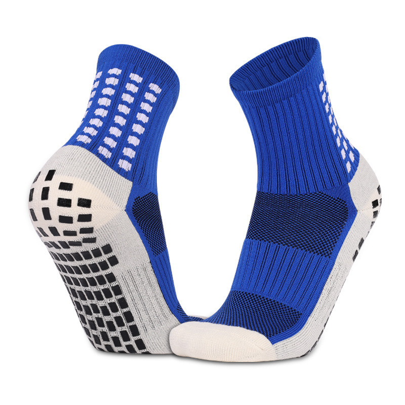 Custom Socks Towel bottom Non-Slip Athletic Soccer Grip Socks Anti Slip Football Socks For Men Women