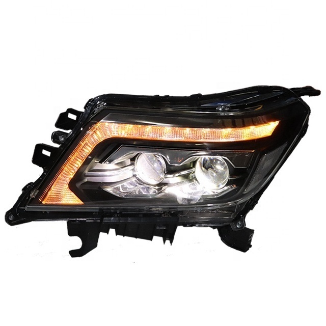 Full Car LED Front LED Lamps Pickup Trucks LED Headlights LED Projector Car LED headlights for Navara Frontier NP300