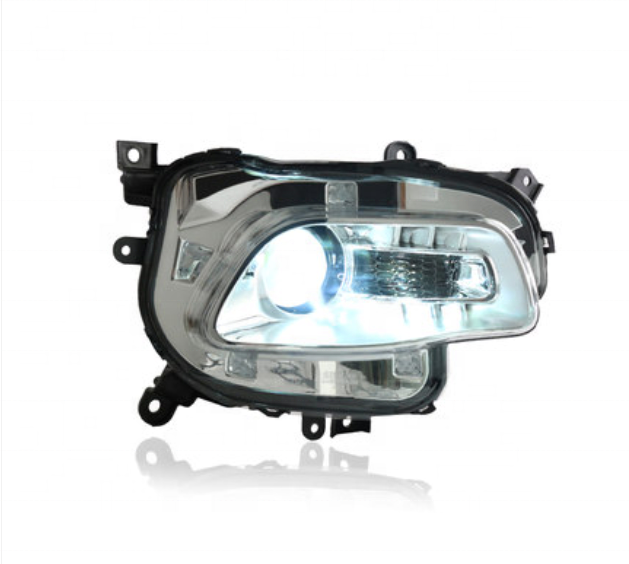 Upgrade Modified for Jeep Cherokee 2011-2015 headlight assembly modification LED daytime running lamp lens xenon head light