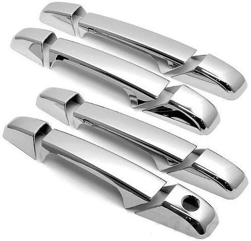 ABS CHROMED DOOR HANDLE COVER HANDLE TRIM FOR GMC Yukon CHEVY TAHOE Exterior Auto Accessory