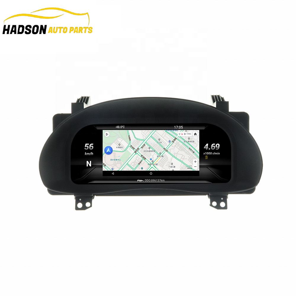 LCD car dashboard instrument speedmeeter GPS navigation support reverse camera multimedia player for Toyota corolla 2014-2017