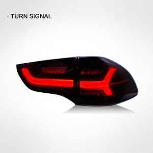 Modified Taillight LED Tail Lamp All Smoke Black Color For Mitsubishi Pajero Sport Montero Nativa 2009-2014 Year YZ  Rear Light