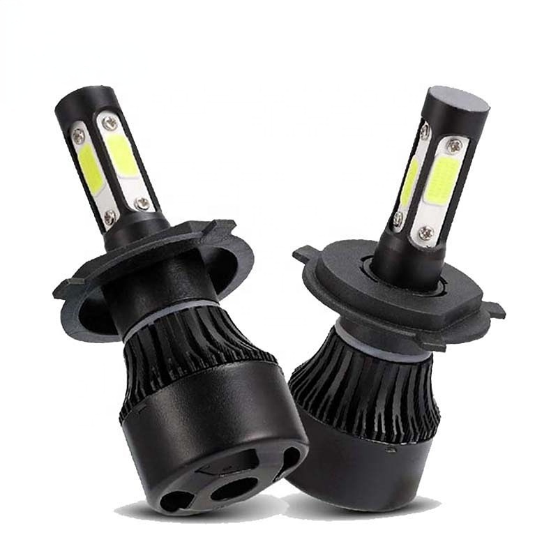 High Quality Hot sell h4 led lights 4 sides LED headlight X7 6000K 8000LM Led Headlight bulb H4 H7 H11