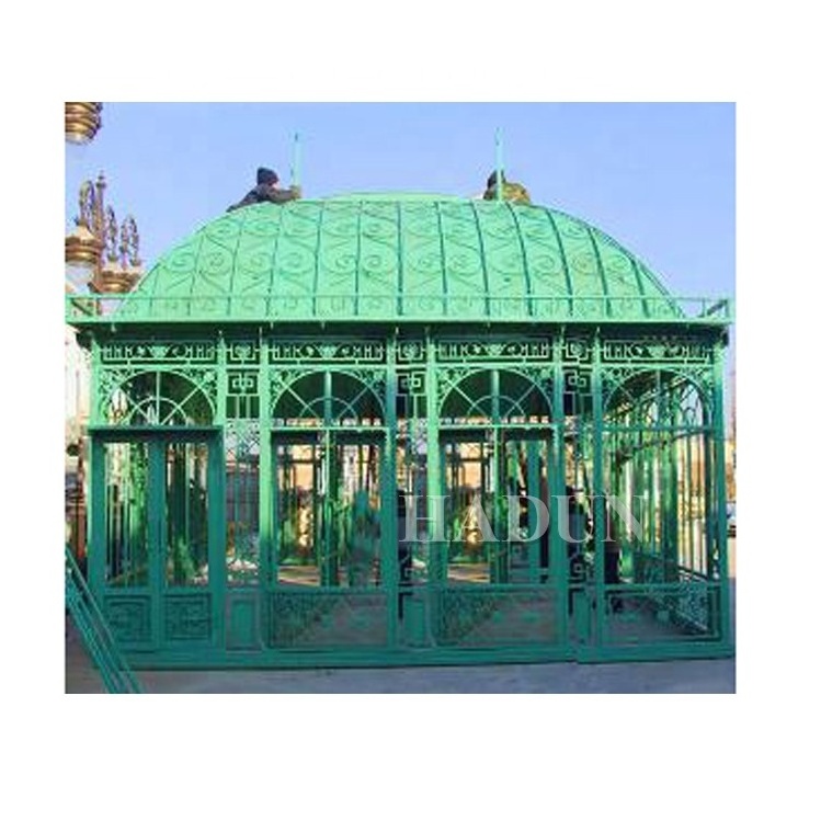 High Quality ornamental iron gazebo victorian contemporary iron gazebo sell