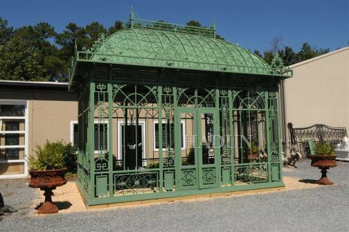 Outdoor Garden Large Outdoor GreenHouse Wrought Iron Gazebo