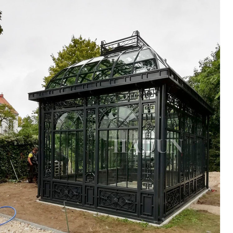 Forged iron gazebo roof green cast iron gazebo with glass