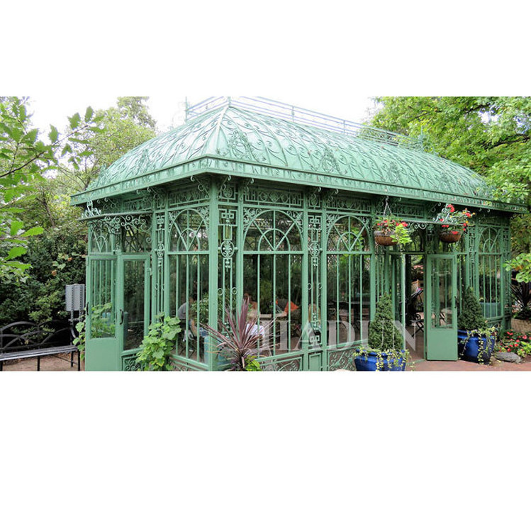 High quality Huge victorian style cast gazebo backyard gazebo sell