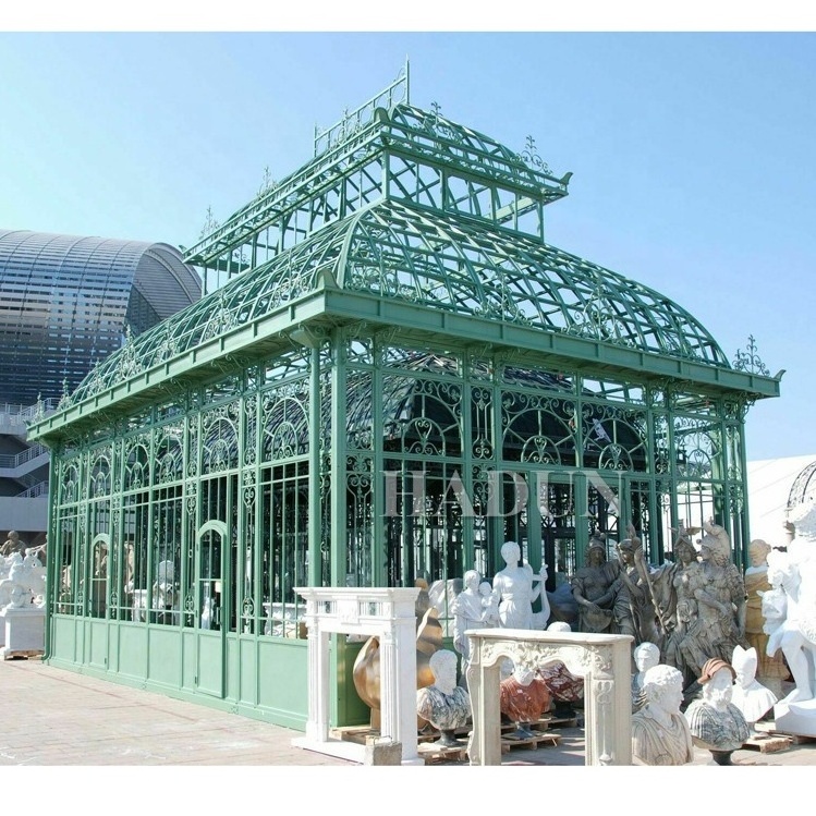 Hot Sale Multipurpose Modern Wrought Large Garden Iron gazebo