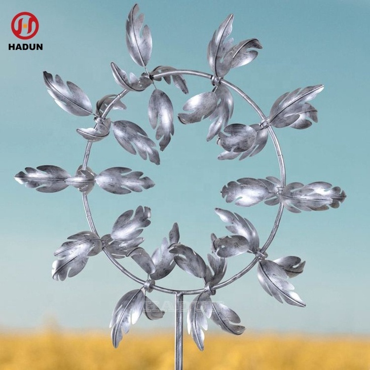 Wholesale Metal Perpetual Motion Kinetic Art Sculpture Large Garden Magic Stainless Steel Kinetic Wind Sculpture Outdoor