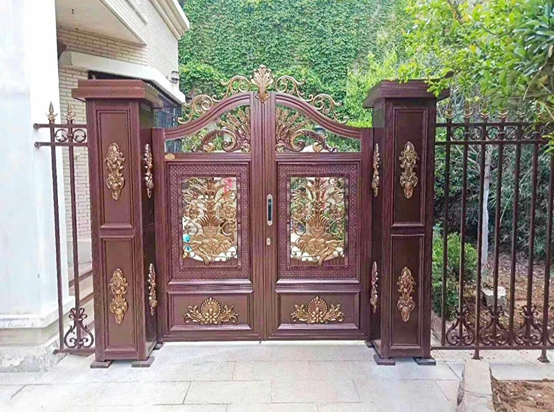 Modern House Wrought Iron Main Gates Designs Simple Gate Design