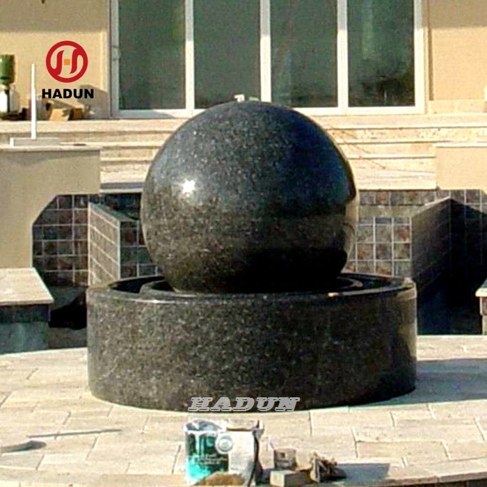 Hot Sale Modern Outdoor Garden Fengshui Rolling Ball Marble Floating Sphere Fountain