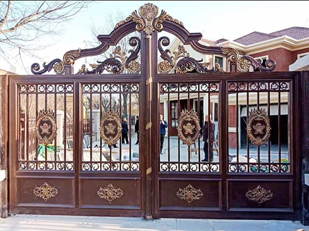 Modern House Wrought Iron Main Gates Designs Simple Gate Design