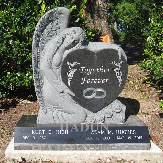 New design bear headstone for baby tombstone granite with factory price