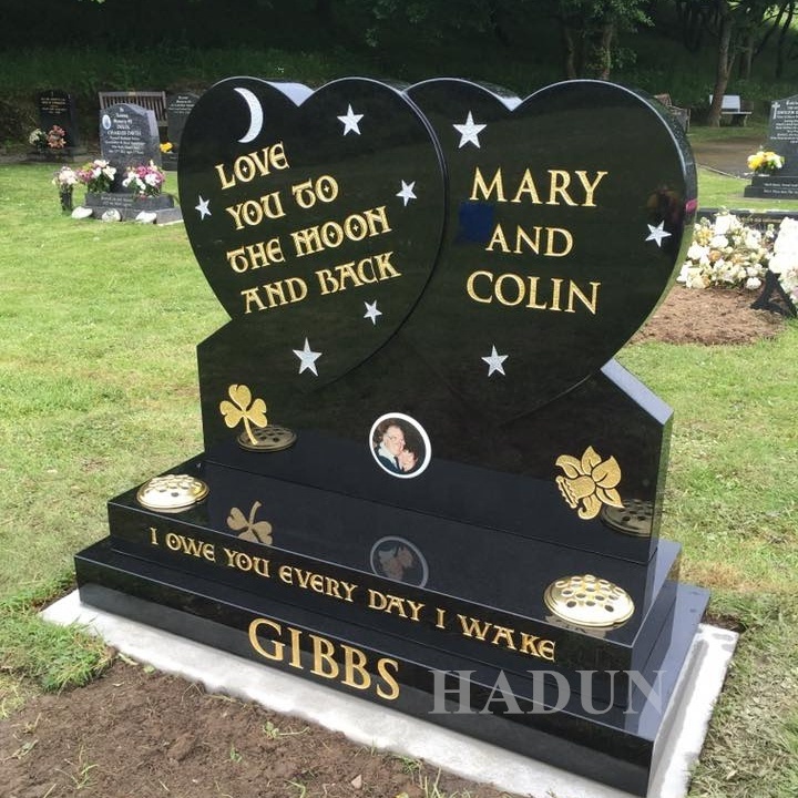 New design bear headstone for baby tombstone granite with factory price