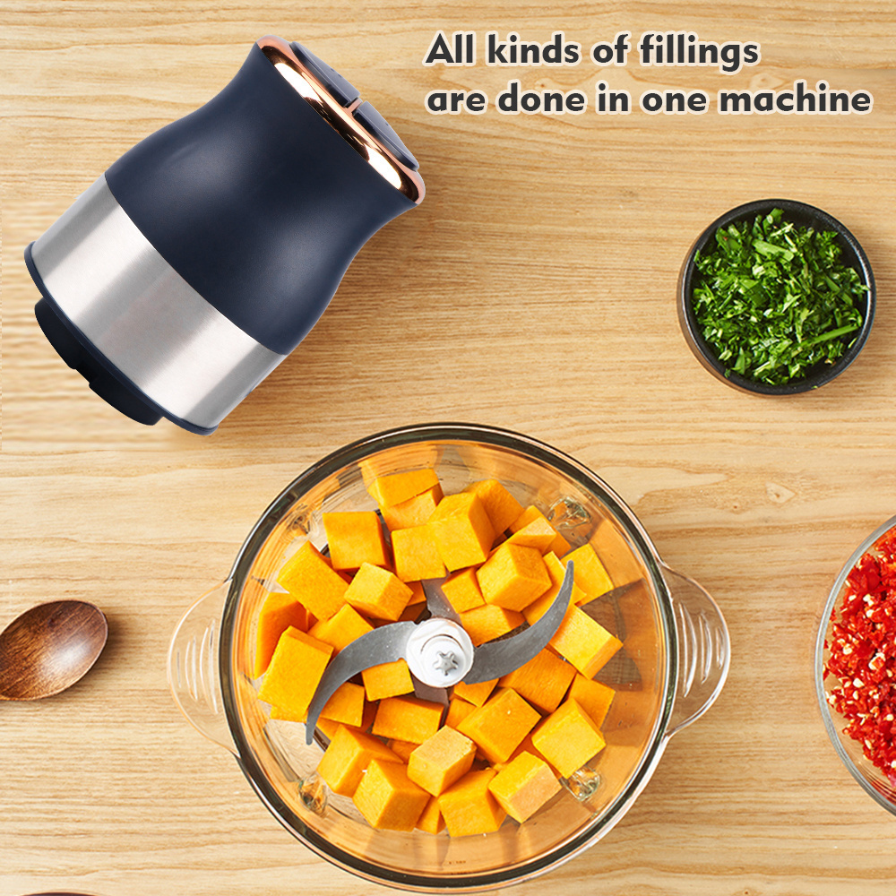 Superior Quality Multifunctional Automatic Mincing Electric Meat Grinders Yam Pounder Food Processor Electric Food Chopper