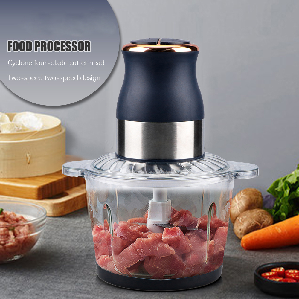 Superior Quality Multifunctional Automatic Mincing Electric Meat Grinders Yam Pounder Food Processor Electric Food Chopper