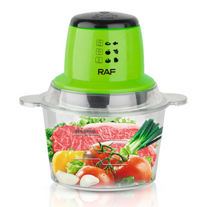 Mini Electric 2L Salad Yam pounder Food Processor Meat Grinders Food Chopper For Shredding Slicing