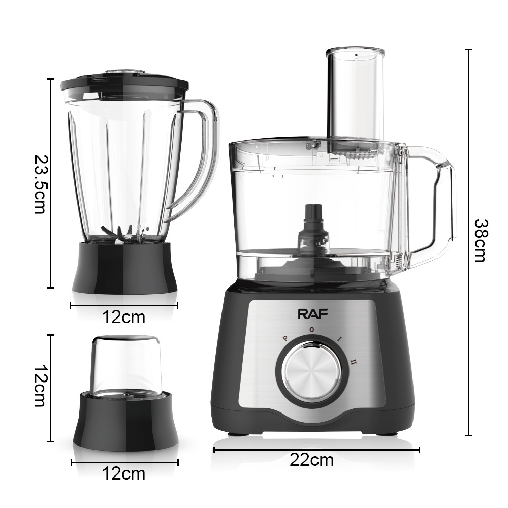 Quality 7  in 1 Blender Yam Pounder FuFu Machine Chopper Multifunctional Food Processor