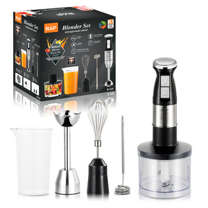 RAF 5 in 1 Household Appliances Food Processor Whisk Immersion Fruit Electric Hand Mixer Blender kit