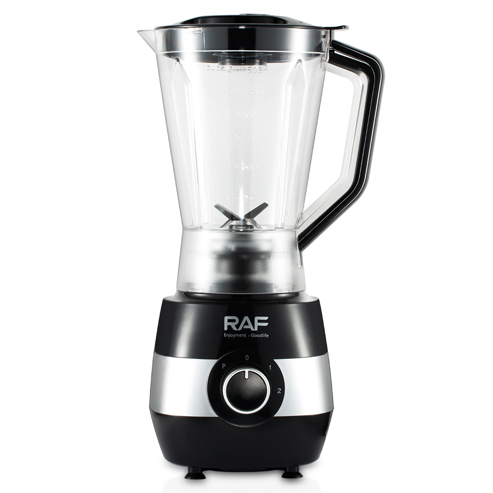 RAF Multifunction 4 in 1 Slicer Grinder Food Processor Ice Crush Maker Blender Juicers Three Cup Smoothie Blender