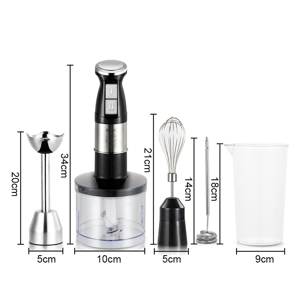 RAF 5 in 1 Household Appliances Food Processor Whisk Immersion Fruit Electric Hand Mixer Blender kit