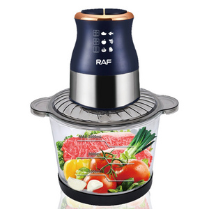 Superior Quality Multifunctional Automatic Mincing Electric Meat Grinders Yam Pounder Food Processor Electric Food Chopper