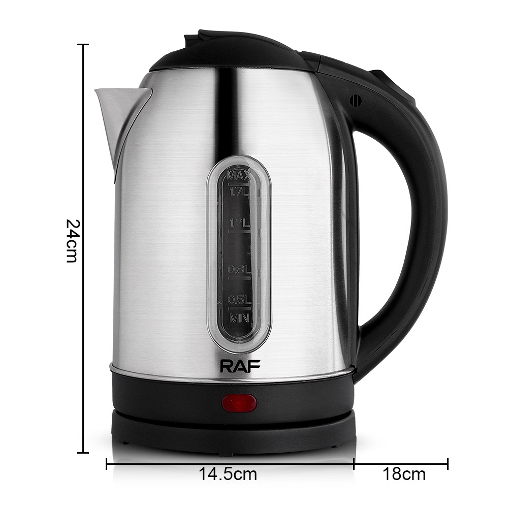 RAF 1.7L Hot Water Boiler Kettle Electric Thermos Teapot 220V Hotel Water Heater Electric Kettle