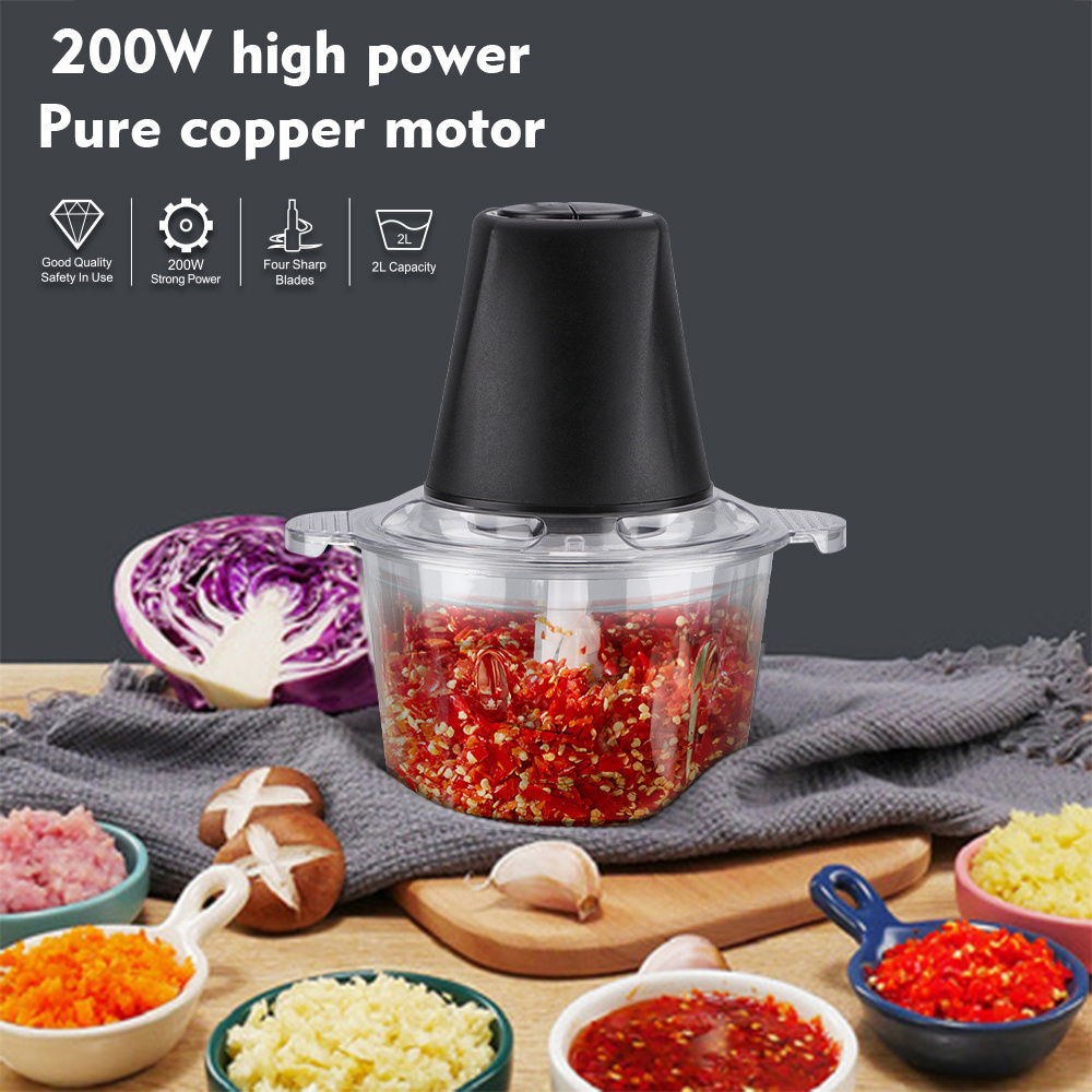 Cheap Meat Garlic Grinder Electric Salad Mixers Yam Pounder Food Processors Food Chopper For Meat Vegetables Fruits and Nuts