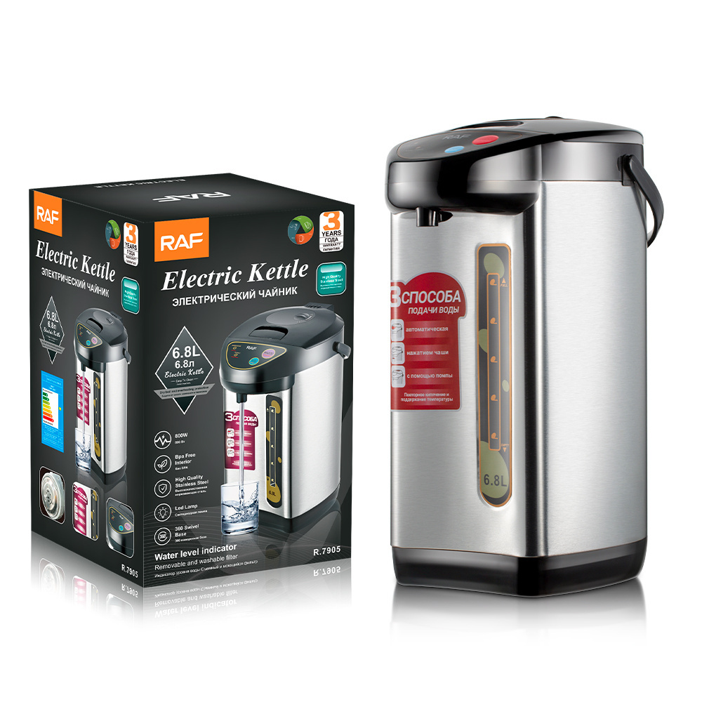 Large Capacity Stainless Steel Electric Kettle Thermo Pots With Cheap Price